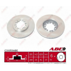 C31059ABE ABE Тормозной диск