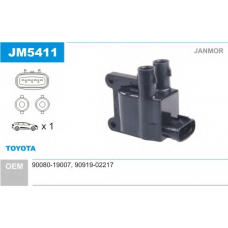 JM5411 JANMOR Катушка зажигания