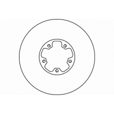 MDC1527 MINTEX Тормозной диск