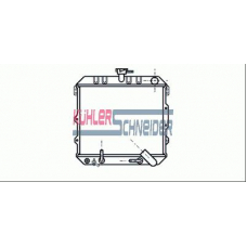 0500101 KUHLER SCHNEIDER Радиатор, охлаждение двигател