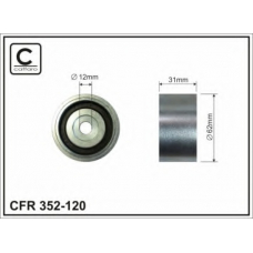 352-120 CAFFARO Натяжной ролик, ремень грм