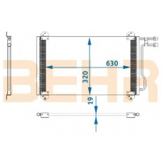 7402304 BEHR Condenser