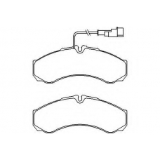 C4077 PAGID Комплект тормозных колодок, дисковый тормоз
