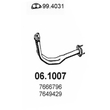 06.1007 ASSO Труба выхлопного газа