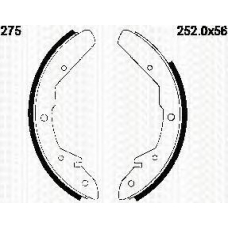 8100 29275 TRIDON Brake shoes