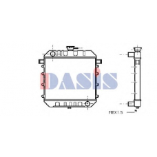 150080N AKS DASIS Радиатор, охлаждение двигателя