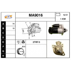 MA9016 SNRA Стартер