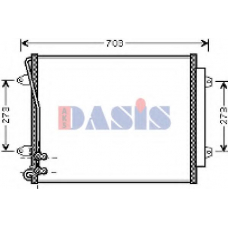 042019N AKS DASIS Конденсатор, кондиционер