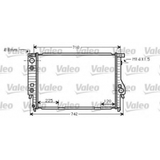 732099 VALEO Радиатор, охлаждение двигателя