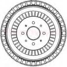 329013B BENDIX Тормозной барабан