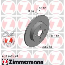 430.2605.20 ZIMMERMANN Тормозной диск