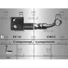 80976 Malo Тормозной шланг