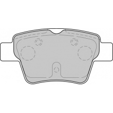 DBP341784 DURON Комплект тормозных колодок, дисковый тормоз