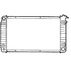 50381 NRF Радиатор, охлаждение двигателя