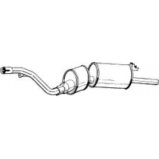 281-771 BOSAL Глушитель выхлопных газов конечный