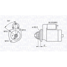 063521081760 MAGNETI MARELLI Стартер