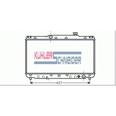 3215901 KUHLER SCHNEIDER Радиатор, охлаждение двигател