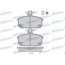 AC058196D AC Delco Комплект тормозных колодок, дисковый тормоз