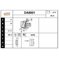 DA8001 SNRA Генератор