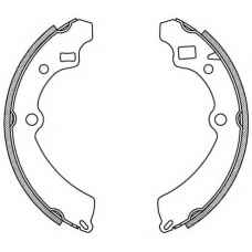 BSA2164.00 OPEN PARTS Комплект тормозных колодок