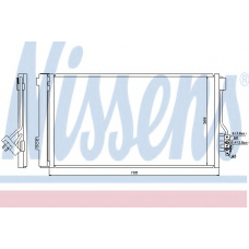 940178 NISSENS Конденсатор, кондиционер
