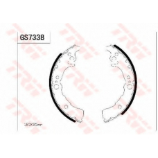 GS7338 TRW Комплект тормозных колодок