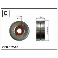 162-00 CAFFARO Паразитный / ведущий ролик, поликлиновой ремень