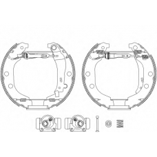 8DB 355 004-371 HELLA Комплект тормозных колодок