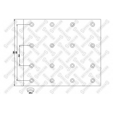 85-01087-SX STELLOX Комплект тормозных башмаков, барабанные тормоза