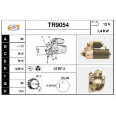 TR9054 SNRA Стартер