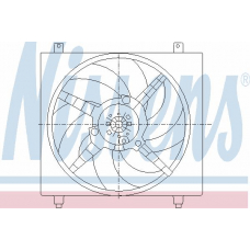 85362 NISSENS Вентилятор, охлаждение двигателя