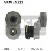 VKM 35311 SKF Натяжной ролик, поликлиновой  ремень