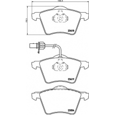 8DB 355 010-631 HELLA PAGID Комплект тормозных колодок, дисковый тормоз