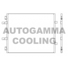 105870 AUTOGAMMA Конденсатор, кондиционер