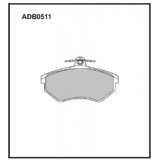 ADB0511 Allied Nippon Тормозные колодки