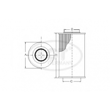 SC 7047 P SCT Топливный фильтр