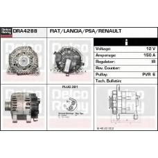 DRA4288 DELCO REMY Генератор