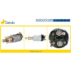 SSO25105.0 SANDO Тяговое реле, стартер