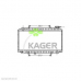 31-0261 KAGER Радиатор, охлаждение двигателя