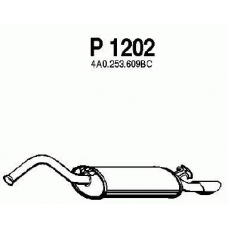 P1202 FENNO Глушитель выхлопных газов конечный