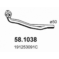 58.1038 ASSO Труба выхлопного газа