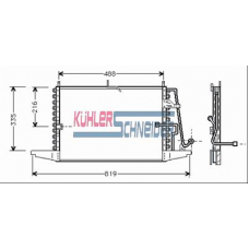 1820801 KUHLER SCHNEIDER Конденсатор, кондиционер