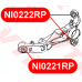 NI0222RP VTR Полиуретановый сайлентблок рыч
