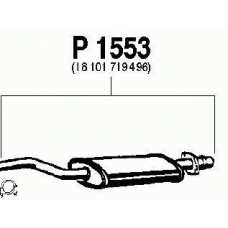 P1553 FENNO Предглушитель выхлопных газов