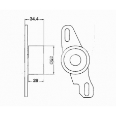 ITB-6802 IPS Parts Устройство для натяжения ремня, ремень грм