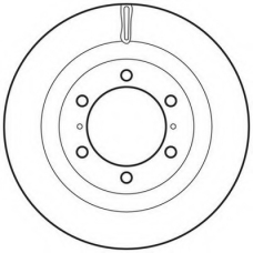 562828JC JURID Тормозной диск