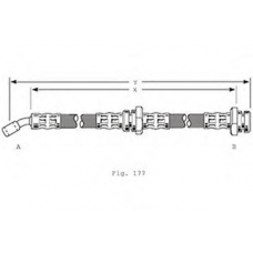 PHD214 TRW Тормозной шланг