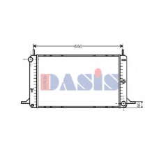 090520N AKS DASIS Радиатор, охлаждение двигателя