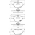 P 50 075 BREMBO Комплект тормозных колодок, дисковый тормоз