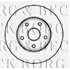 BBD4527 BORG & BECK Тормозной диск